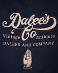 DALEE'S (ダリーズ) 半袖Tシャツ DLSR-003 "DALEES WORLD" ブルーブラック