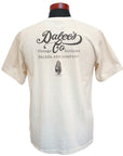 DALEE'S (ダリーズ) 半袖Tシャツ DLSR-003 "DALEES WORLD" ナチュラル