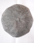 Dapper's (ダッパーズ) キャスベレー 1862 "Classical Linen Casberet" ブラックミックスヘリンボーン