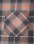DELUXEWARE (デラックスウエア) 半袖シャツ LV-35S "1960s S/S CHECK SHIRT" ブラック
