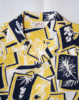 STAR OF HOLLYWOOD (スターオブハリウッド) 半袖オープンシャツ SH39718 "CACTUS" ネイビー