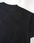 DALEE'S (ダリーズ) Vネック・半袖Tシャツ SAT-V30 "OLD SHALLOW NECK" ブラック