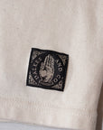 DALEE'S (ダリーズ) Vネック・半袖Tシャツ SAT-V30 "OLD SHALLOW NECK" ナチュラル
