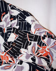 SUN SURF (サンサーフ) 長袖ハワイアンシャツ SS29605 "WHITE GINGER" ブラック