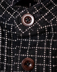 The 2 Monkeys (ザ・トゥーモンキーズ) 抜染ドット・ワークジャケット TM21461 "French Work Blouse (フレンチワークブラウス)" チャコール抜染ドット