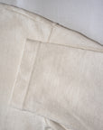 DALEE'S (ダリーズ) 6分袖ヘンリーネックTシャツ "Rail Nit.E (レイルニット.E)" ...1920s RAIL ROAD KNIT ナチュラル