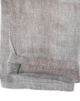 Dapper's (ダッパーズ) リネンイージーパンツ 1867 "Classical Herringbone Linen Easy Pants" ブラックミックス・ヘリンボーン