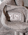 Dapper's (ダッパーズ) リネンベスト 1866 "Classical Linen Work Vest" ブラックミックス・ヘリンボーン