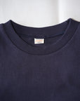 WARE HOUSE (ウエアハウス) パネルボーダーTシャツA柄 4112 ネイビー/ボルドー