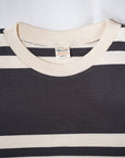 WARE HOUSE (ウエアハウス) 半袖ボーダーTシャツ 4113 スミクロ