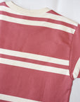 WARE HOUSE (ウエアハウス) 半袖ボーダーTシャツ 4113 サーモン