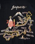 TAILOR TOYO (テーラー東洋) 半袖スカシャツ TT39699 "JAPAN MAP" ブラック