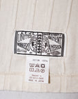 Dapper's (ダッパーズ) 半袖Tシャツ 1860 "Drop Stitch Crewneck Tee Special Sewing Model" オフホワイト