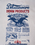 DELUXEWARE (デラックスウエア) 半袖Tシャツ BRG-DD5 "DELUXEWARE & DALEE'S" ホワイト