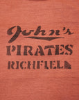 WARE HOUSE (ウエアハウス) Tシャツ 4601 "PIRATES" サーモン