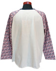 JELADO (ジェラード) 9分袖ラグランTシャツ AB23212 "Raglan Tee VOTE Print" バニラ