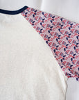 JELADO (ジェラード) 9分袖ラグランTシャツ AB23212 "Raglan Tee VOTE Print" バニラ