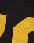 WARE HOUSE (ウエアハウス) 7分袖フットボールTシャツ 4063 "NO.70" ブラック