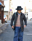 Dapper's (ダッパーズ) クラシカルワイドブリムハット 1221 "Classic Rabbit Fur Hat" ブラック