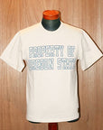 DELUXEWARE (デラックスウエア) 半袖Tシャツ 6005 "OREGON" ナチュラル