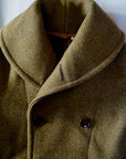 BUZZ RICKSON'S (バズリクソンズ) ウールブランケットコート BR15139 "OVERCOAT, SHORT, WOOL Type M-1926" オリーブ
