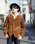 Dapper's (ダッパーズ) ワークテーラードジャケット 1744 "Classical 3Button Work Tailored Jacket" キャメル