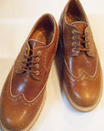 JELADO (ジェラード) "ANTIQUE GARMENTS" × 「RHYTHM FOOTWEAR」 ウィングチップシューズ JRS-1004 "Harlem" マスタード