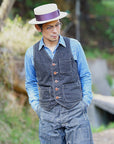 JELADO (ジェラード) ワークシャツ JP94112 "Smoker Shirt (スモーカーシャツ)" インディゴシャンブレー