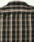 DELUXEWARE (デラックスウエア) ネルシャツ HV-32 "BLACK CHECK" ブラック