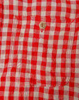 JELADO (ジェラード) 長袖ワークシャツ JP51104 "Railroader Shirts (レイルローダーシャツ)" レッド