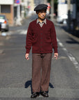 Dapper's (ダッパーズ) ハイバックトラウザース 1600 "Classical Narrow Trousers Type Hi-Back" ブリック/ブラック・クラシックチェック