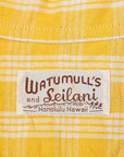 SUN SURF Special Edition (サンサーフ・スペシャルエディション) 半袖パラカシャツ SS39127 "WATUMULL'S PALAKA CHECK SHIRT" イエロー