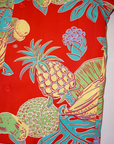 SUN SURF (サンサーフ) 長袖ハワイアンシャツ SS29405 "TROPICAL FRUITS" オレンジ