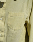 DALEE'S (ダリーズ) 長袖ドレスシャツ "CALICO.C (キャラコ.C) with COLLER No.2" クールイエロー