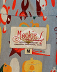 SUN SURF (サンサーフ) 半袖オープンシャツ SS39099 "UNDER THE SEA" by MOOKIE グレー