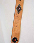 Dapper's(ダッパーズ) × ACE WESTERN BELTS(エースウエスタンベルト) スタッズベルト 1488B "Denver 1930’s Style Studs Belt" ラセット