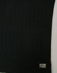 DALEE'S (ダリーズ) Vネック・半袖Tシャツ "FOX KNIT (フォックスニット)" ...30s CLASSIC KNIT ブラック