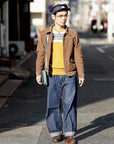 Dapper's (ダッパーズ) ミニショルダーバッグ 1530 "Horsehide Leather Mini Shoulder Bag" 青碧ブルー
