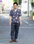 UES (ウエス) ラマヤーナ・VネックTシャツ 65RV ホワイト