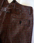 Dapper's (ダッパーズ) ハイバックトラウザース 1600 "Classical Narrow Trousers Type Hi-Back" ブリック/ブラック・クラシックチェック