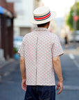 ADJUSTABLE COSTUME (アジャスタブルコスチューム) ボーターハット (カンカン帽) AHT-007 "Panama Boater Hat" トリコロール