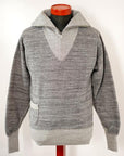 Dapper's(ダッパーズ) ハーフジップスウェット 1660 "Classical Two Way Neck Half Zip Sweat Special Sewing Model" ヘザーグレー