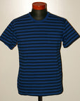 Pherrow's (フェローズ) ボーダー Tシャツ 17S-PBPT2 AFブルー×ブラック