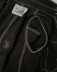 Dapper's (ダッパーズ) カバーオール 1344 "Classical Railroader Coverall Jacket" ブラックウォバッシュ・ロープストライプ