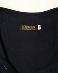Dapper's (ダッパーズ) ヘンリーネック・半袖Tシャツ 1324 "Random Henley Work Rib Tee" ネイビー