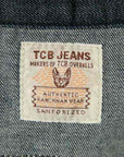 TCB (ティーシービー) ウエスタンジャケット "Buckaroo Jacket" インディゴ
