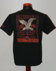 DELUXEWARE (デラックスウエア) 半袖Tシャツ BRG-00A1 "LEGIT QUALITY" ブラック