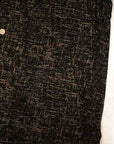 STYLE EYES (スタイルアイズ) コーデュロイ・スポーツシャツ SE29172 "IKAT" ブラック