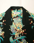 SUN SURF (サンサーフ) 長袖ハワイアンシャツ SS28016 "KAHILI GINGER" ブラック