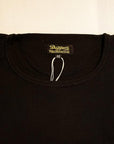 Dapper's (ダッパーズ) クルーネック・半袖Tシャツ 1561 "Early American Style Crew Neck Tee" ブラック